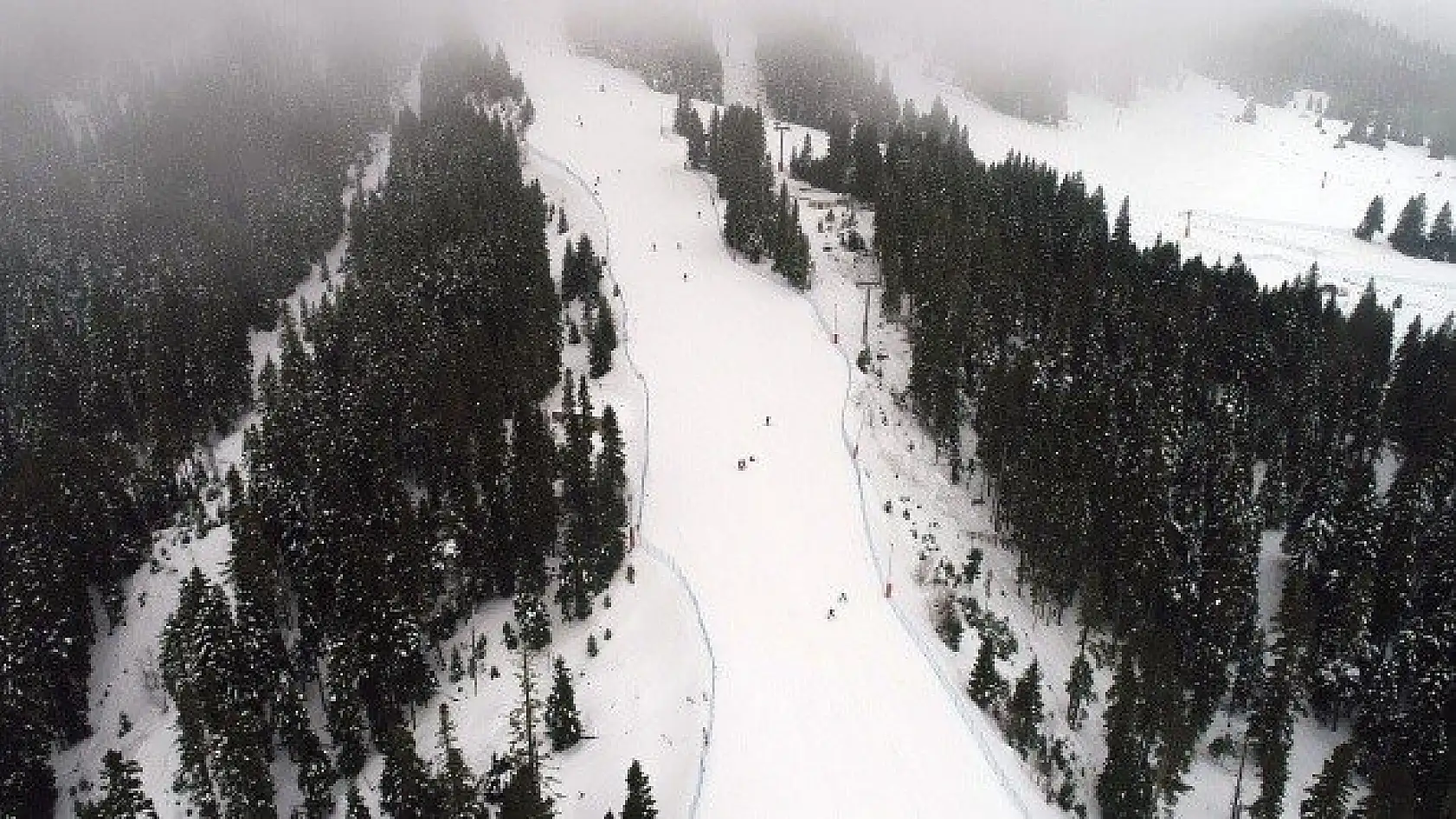 Anadolu'nun &quotyüce dağı&quotnda kayak keyfi