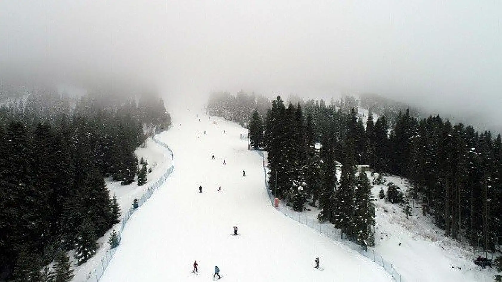 Anadolu'nun &quotyüce dağı&quotnda kayak keyfi