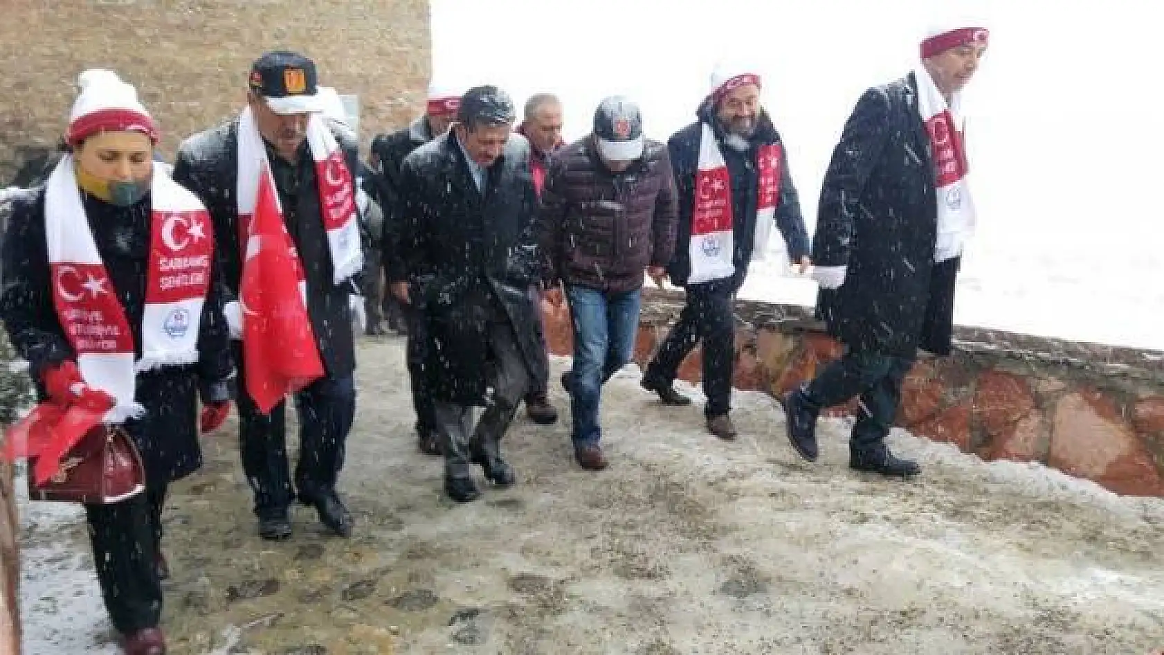 Kastamonu Sarıkamış Şehitleri için yürüdü