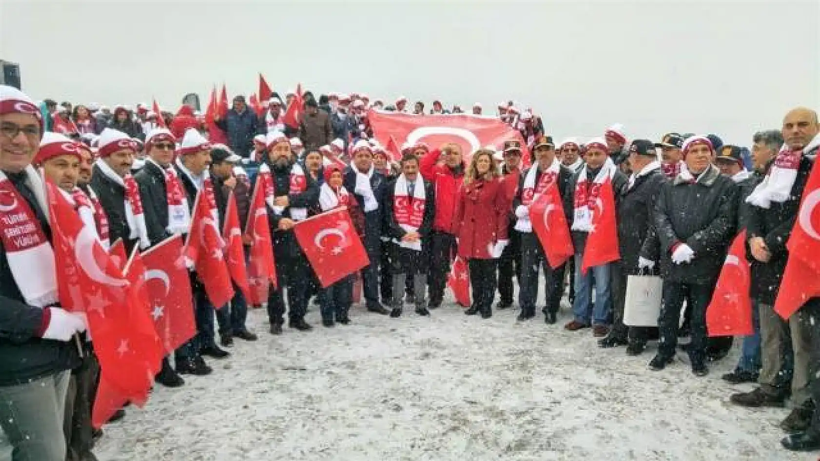 Kastamonu Sarıkamış Şehitleri için yürüdü
