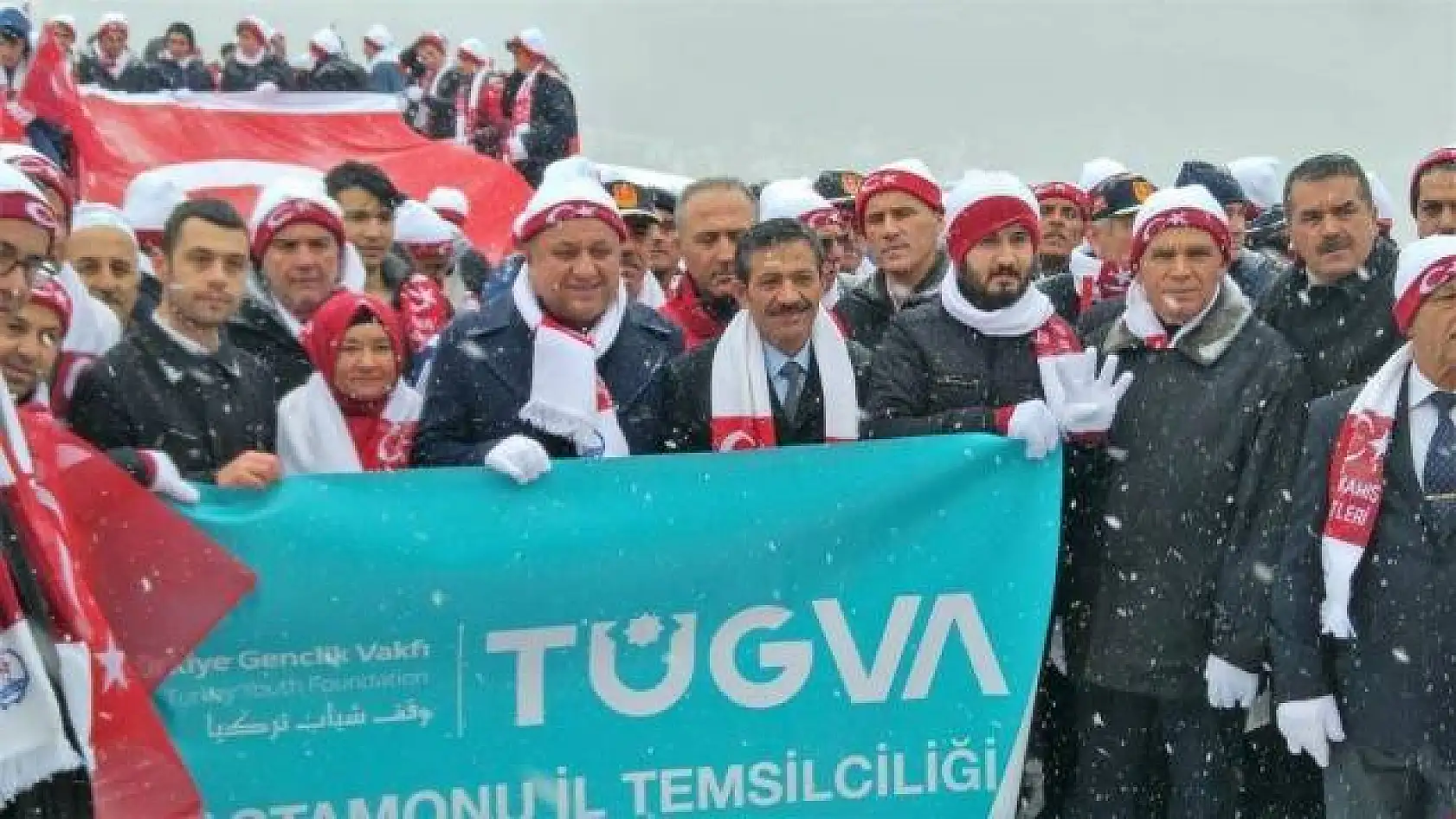 Kastamonu Sarıkamış Şehitleri için yürüdü