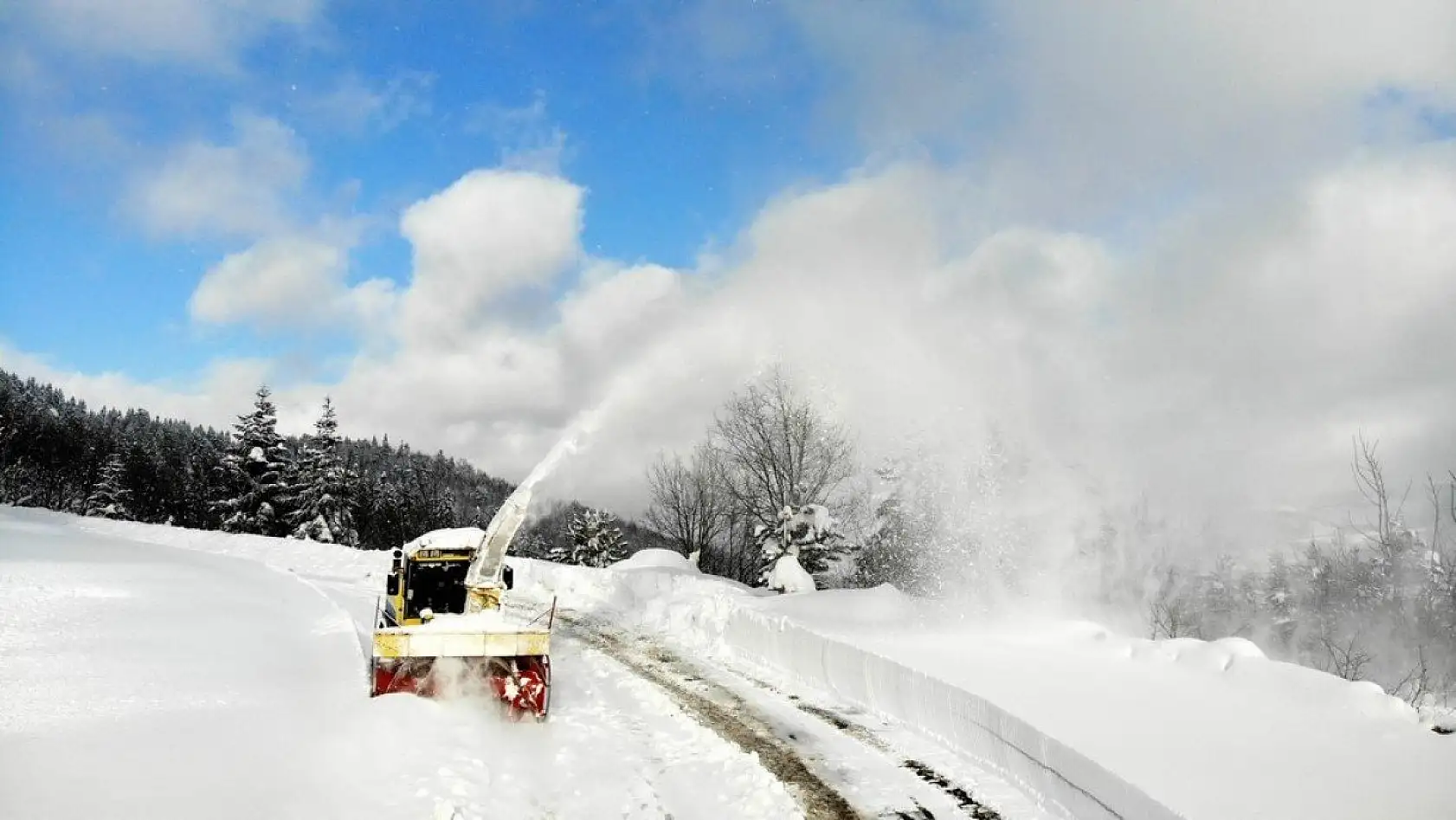 Kastamonu'nun 'kar savaşçıları' bu kışı yoğun geçirdi
