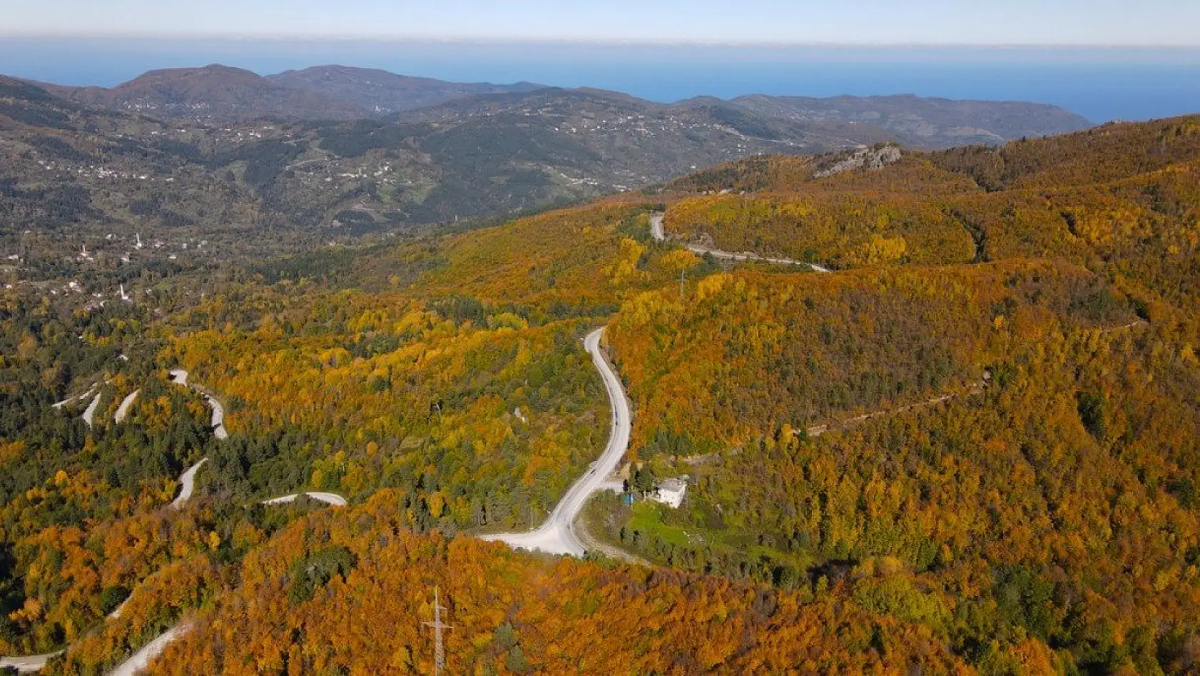 Küre Dağları'nda sonbahar güzelliği
