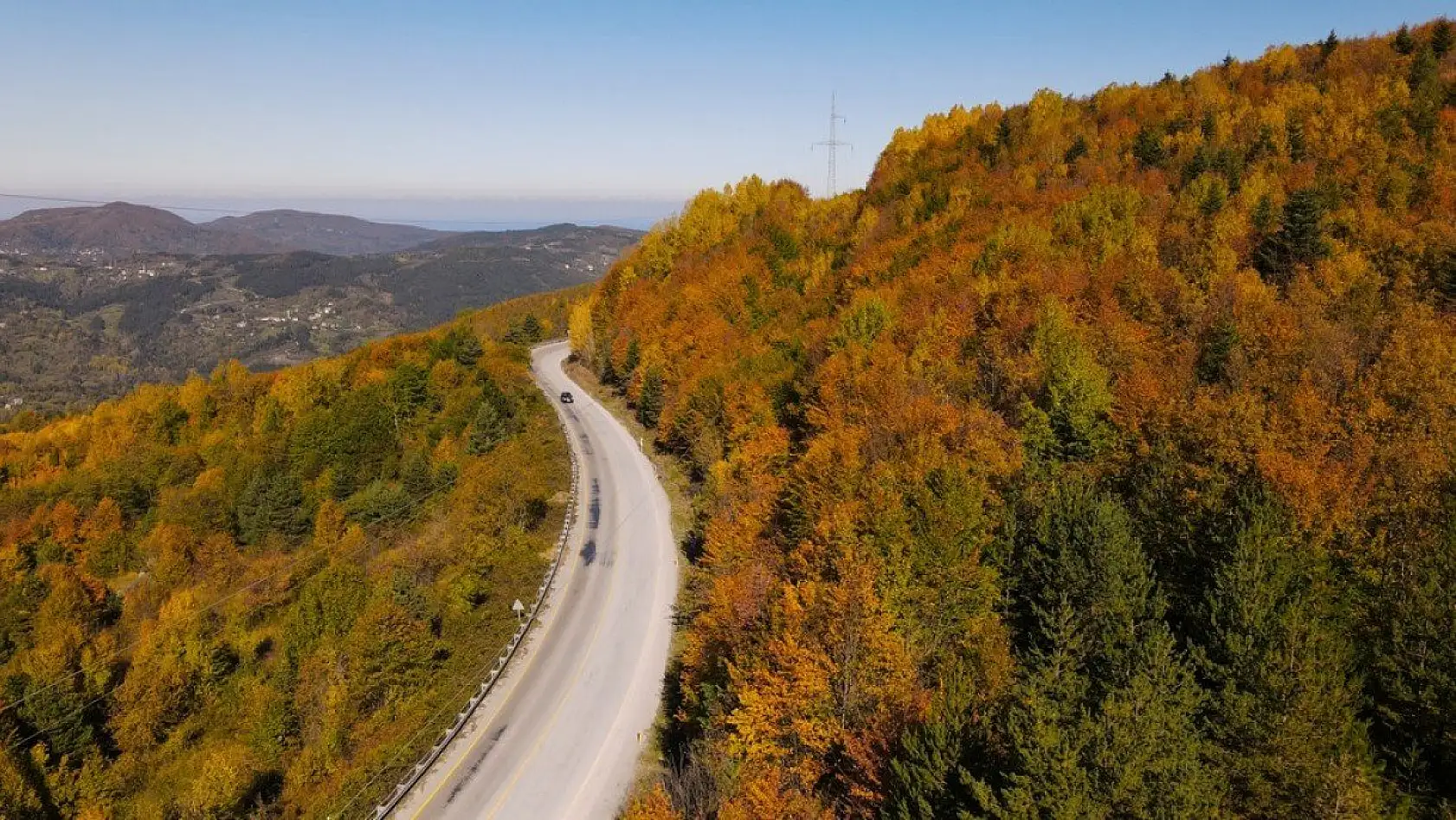 Küre Dağları'nda sonbahar güzelliği
