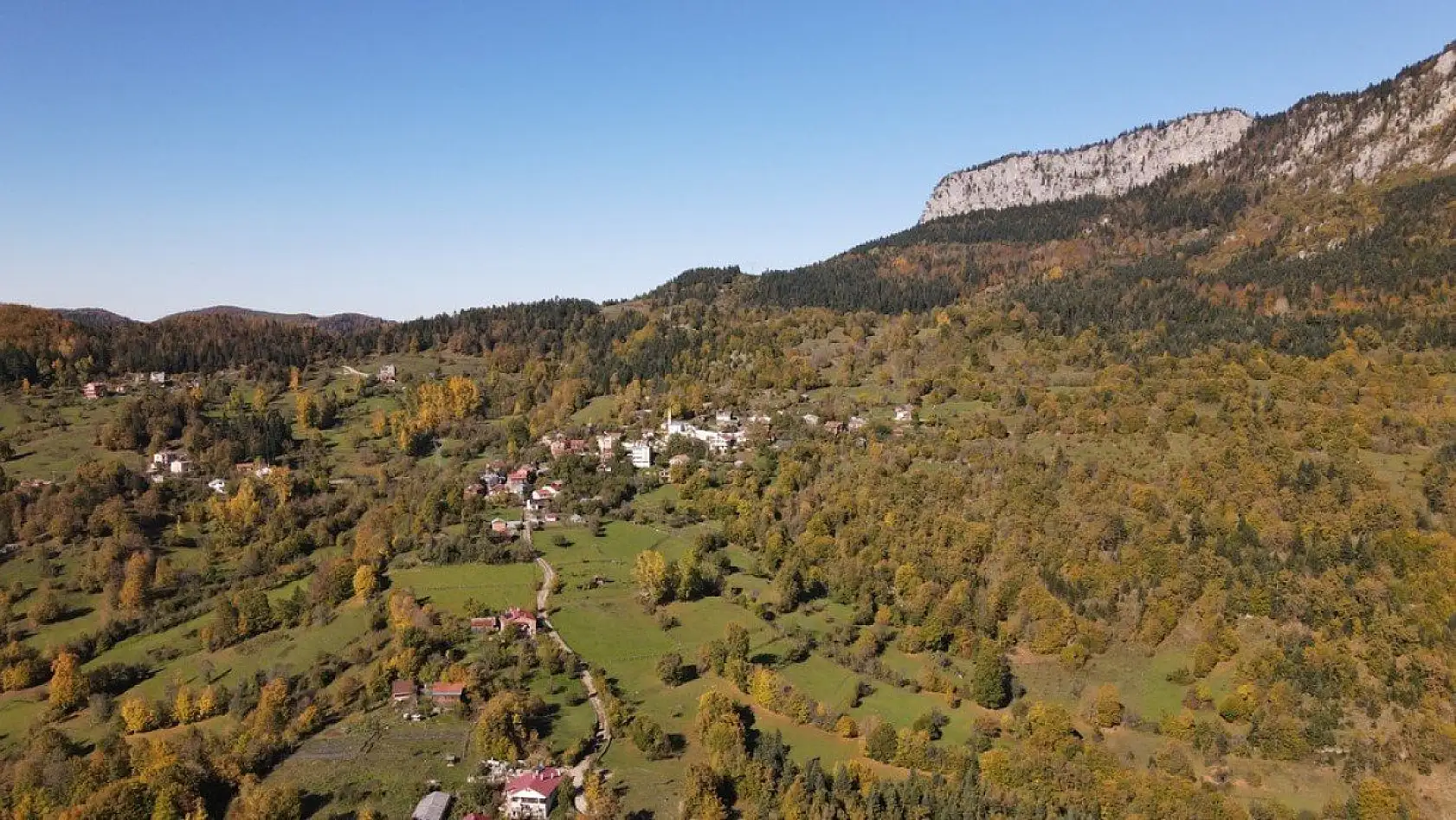 Küre Dağları'nda sonbahar güzelliği