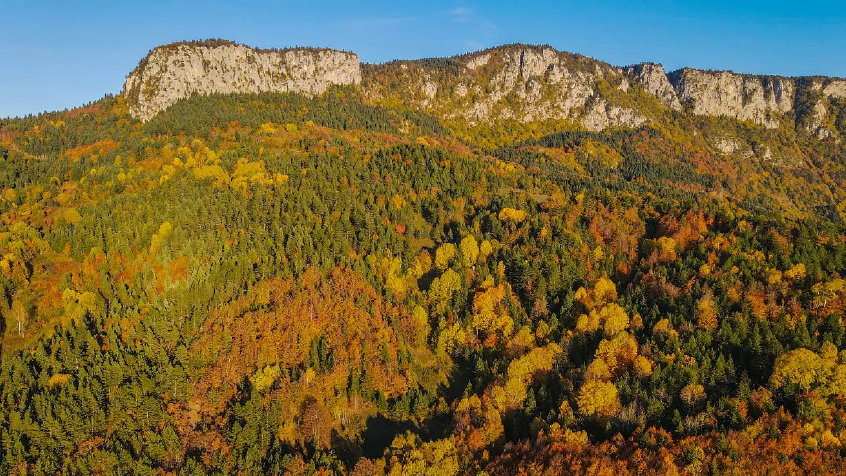 Küre Dağları'nda sonbahar güzelliği