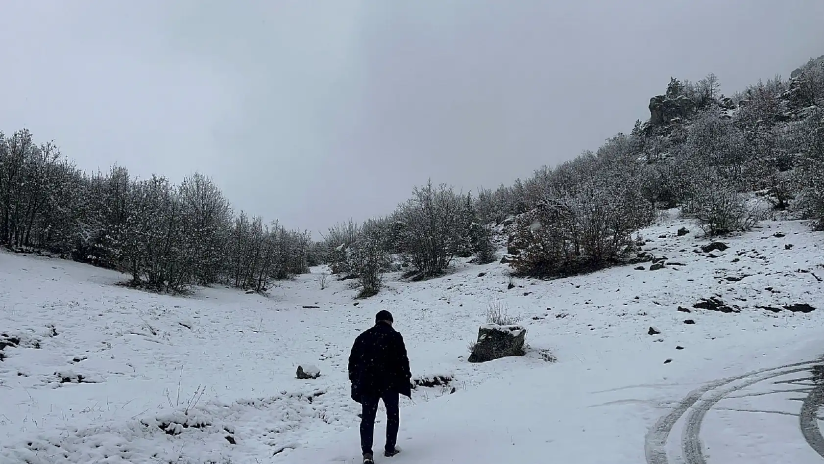 Mart ayı karı! Yüksek kesimlerde görsel şölen
