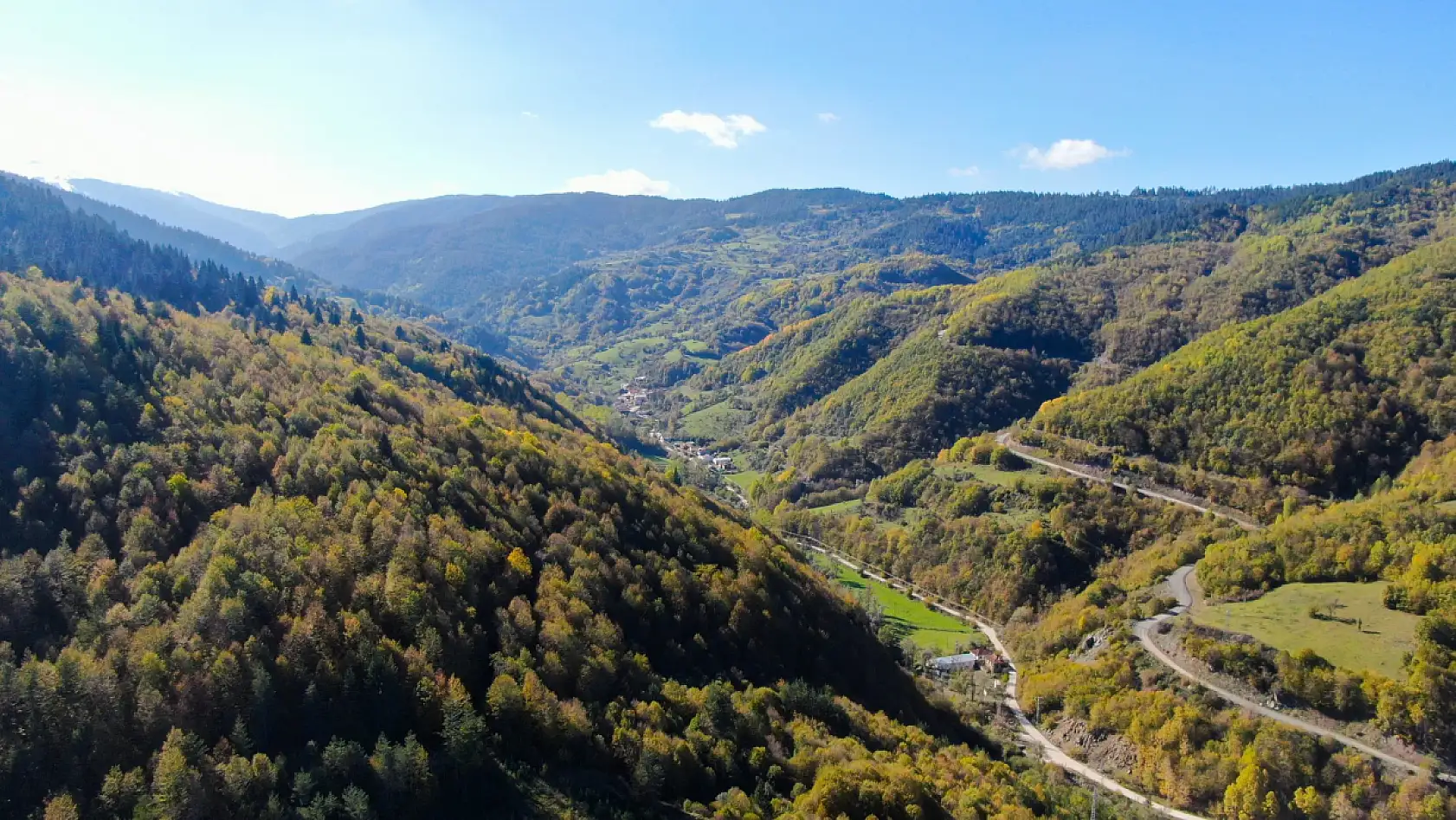 Sonbahar ve kar buluştu