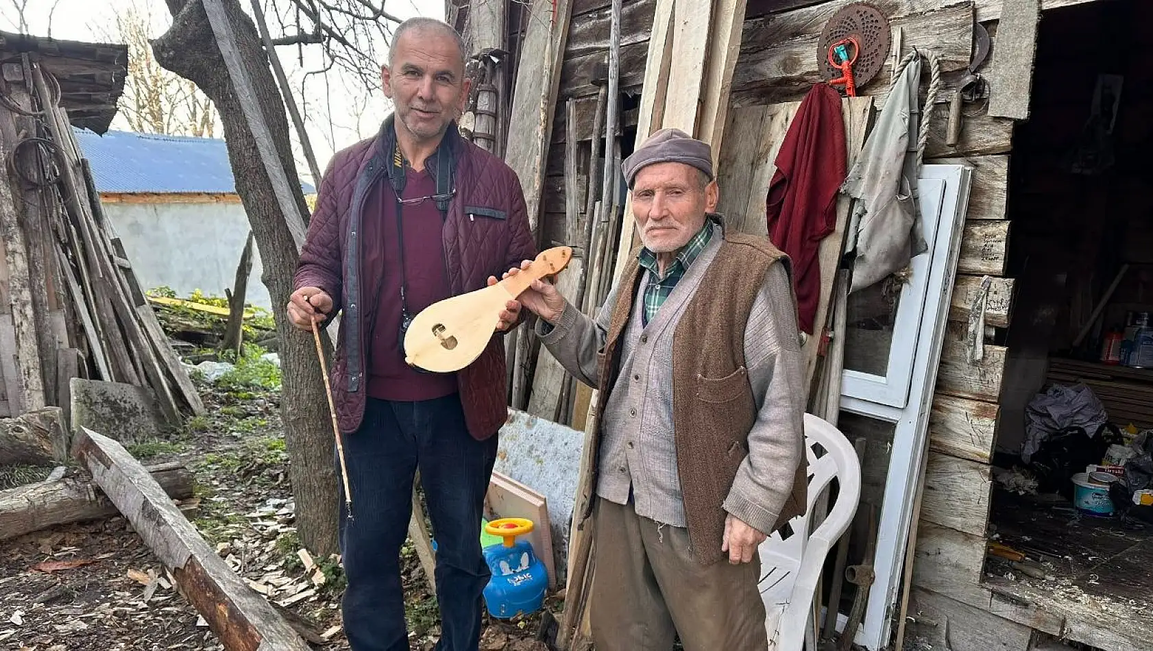'Kemane'nin son ustalarından Salih Amca'ya ziyaret