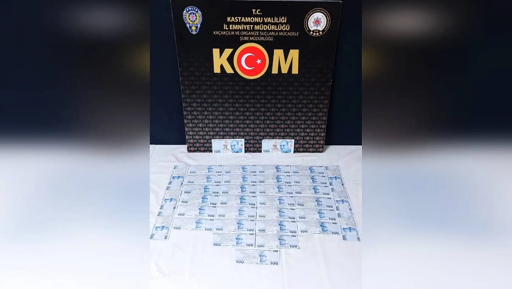 KOM'dan sahte para operasyonu!