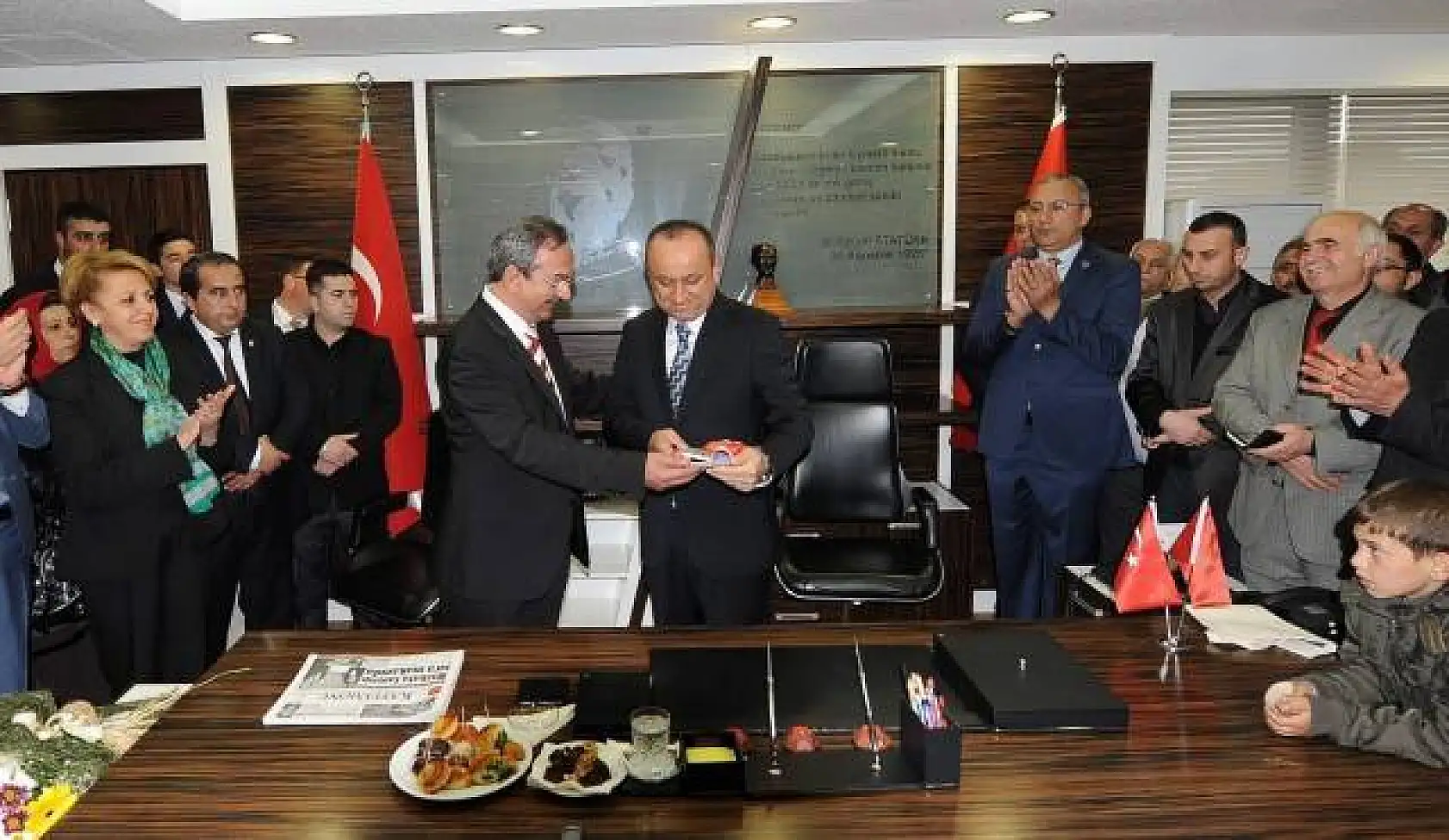 Tahsin Babaş başkanlık görevini devraldı