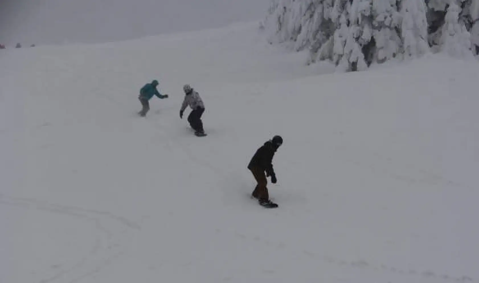 Ilgaz Dağı kayak keyfi