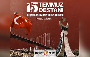KGK, 'Demokrasiye sahip çıkma kararlılığımız sürecek'
