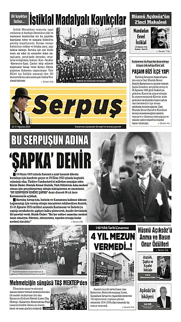 E-Gazete - Tarih: 23 Ağustos 2024