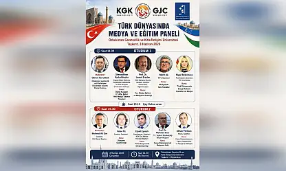 KGK, Özbekistan'da medya ve eğitim paneli düzenliyor: Kastamonu'dan katılım