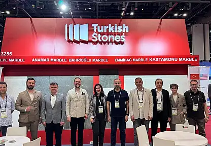 Kastamonu mermeri ABD fuarında