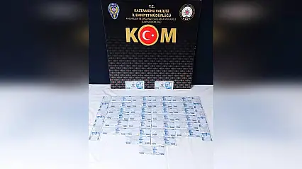 KOM'dan sahte para operasyonu!
