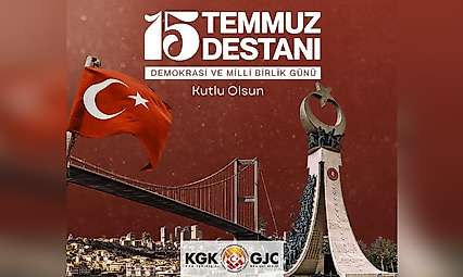 KGK, 'Demokrasiye sahip çıkma kararlılığımız sürecek'