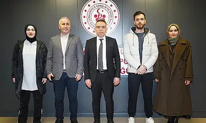 Taekwondo antrenörlerinden Kuşcu'ya ziyaret