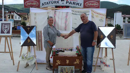 Pınarbaşı HEM yıl sonu sergisi açıldı