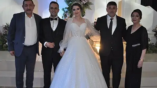 Akkirpi ve Alcan ailelerinin mutlu günü