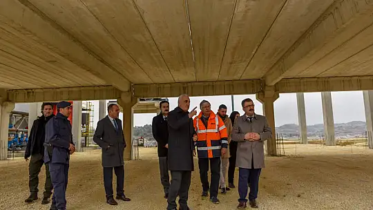 Vali Çakır, Taşköprü'de incelemelerde bulundu