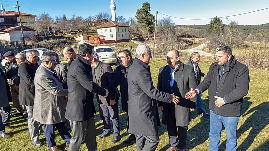 Vali Çakır, Taşköprü'de incelemelerde bulundu