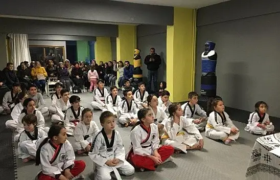 Erişen Sporda kuşak terfi heyecanı!