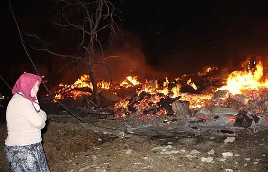 Çorum'da yangın: 29 ev kül oldu