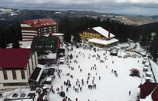 Anadolu'nun &quotyüce dağı&quotnda kayak keyfi