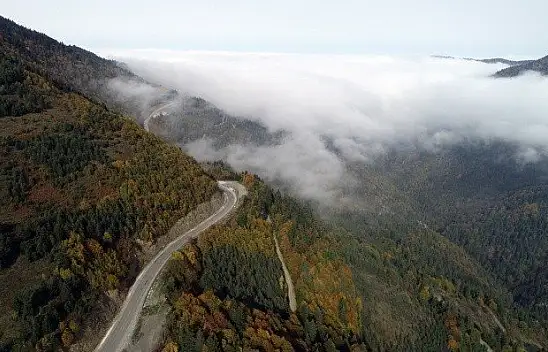 Küre Dağları saklı cennet gibi