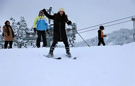 Ilgaz Dağı'nda kayak sezonu başladı
