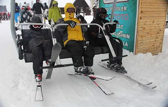 Ilgaz Dağı kayak keyfi