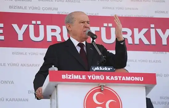 Devlet Bahçeli Kastamonu'da