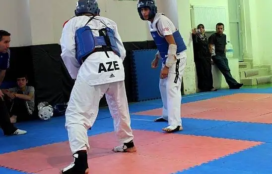 Azeri ve Kastamonu'lu Taekwondocular ortak antrenman 24-25 Ağustos 2013