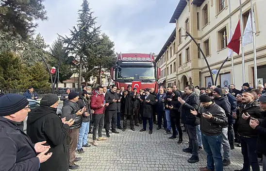 2 yardım tırı daha deprem bölgesine gönderildi