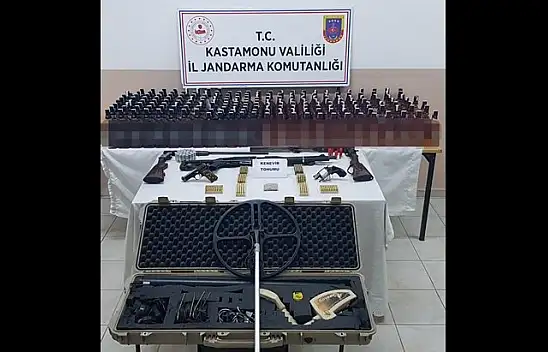 205 şişe kaçak içki ele geçirildi