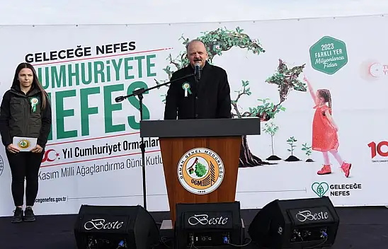 25 bin fidan dikildi