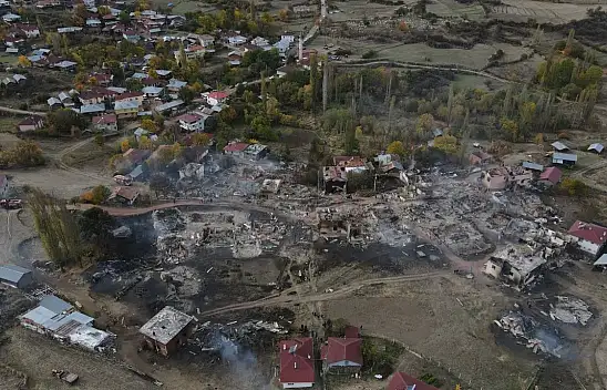 47 köy evi kül oldu!