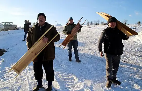 600 yıllık kızak yarışlarında hasret bitti