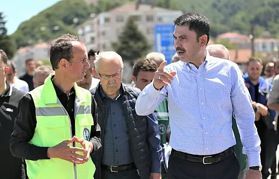 Bakan Kurum'dan sel bölgelerinde inceleme