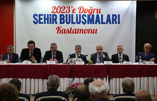 Bakan Nebati, Kastamonu'da