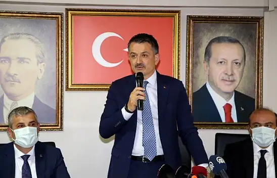 Bakan Pakdemirli'den AK Parti İl Başkanlığı'na ziyaret