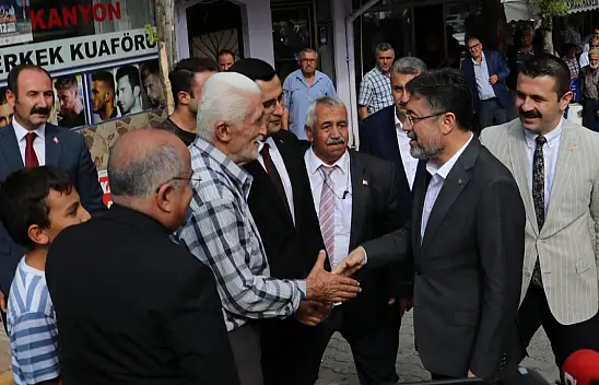 Bakan Yumaklı, Pınarbaşı'da