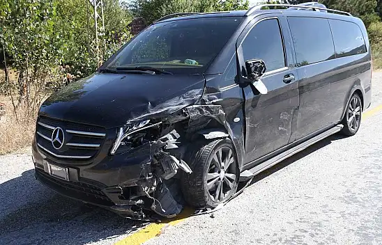 Başkan Vidinlioğlu, trafik kazası geçirdi