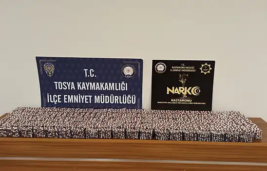 Binlerce uyuşturucu hapla yakalandılar