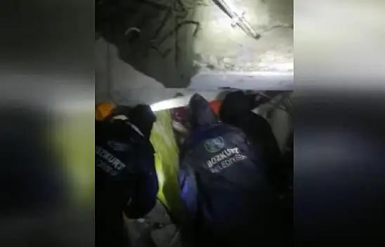 Bozkurt Belediyesi ekibince kurtarıldı