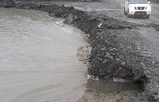 Çatalzeytin'de ikinci sel! Bazı köylere ulaşım kesildi