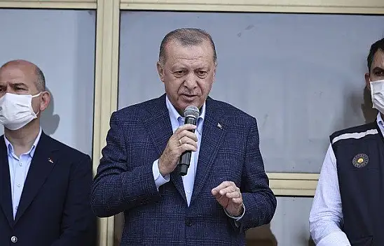 Cumhurbaşkanı Erdoğan, Bozkurt'ta halka hitap etti