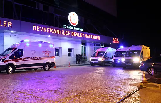 Devrekani'de zehirlenme! 40 kişi hastaneye kaldırıldı